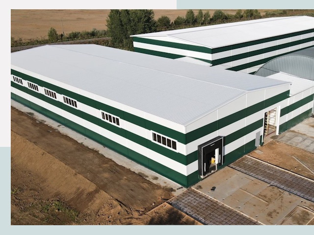 Строительство овощехранилищ в Артёме