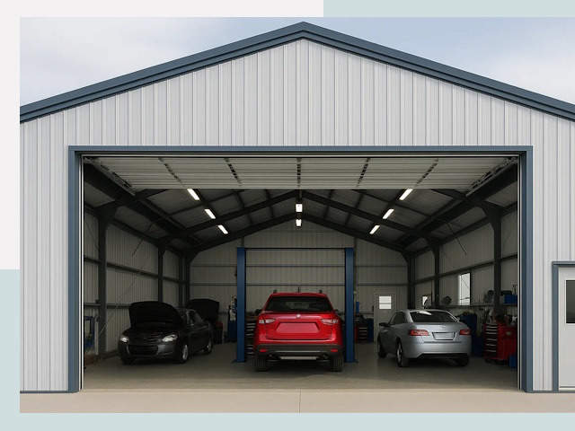 Ангары из сэндвич панелей от 622 руб. в Артем