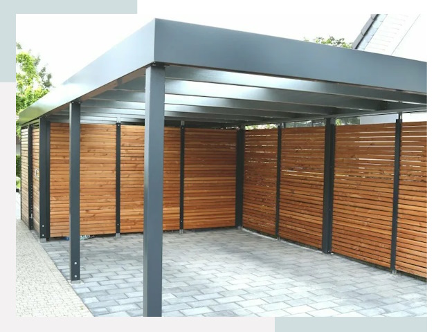 Навесы для парковки в Артёме