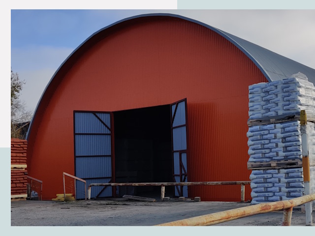 Полукруглые ангары по цене от 622 руб. в Артем