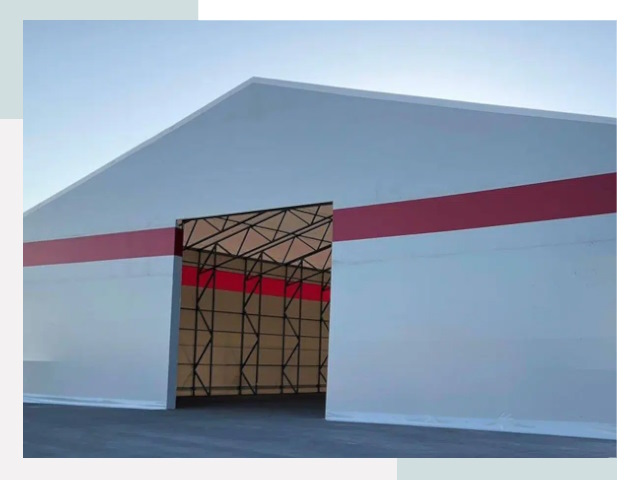 Быстровозводимые ангары в Артёме