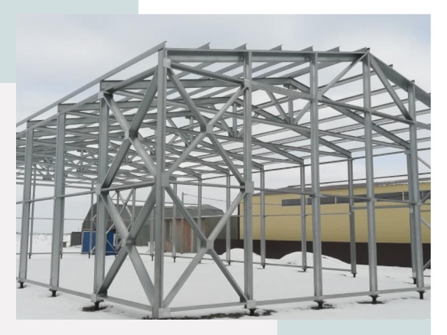 Каркасные ангары в Артёме