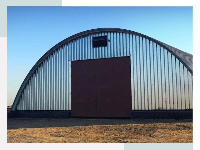 Арочные ангары в Артёме