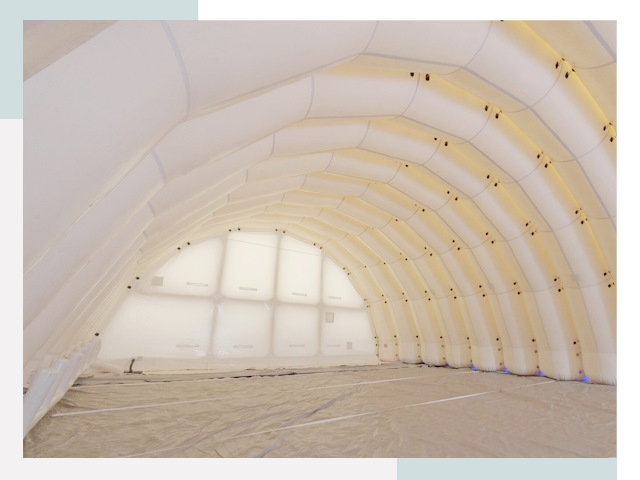 Пневмокаркасные ангары в Артёме