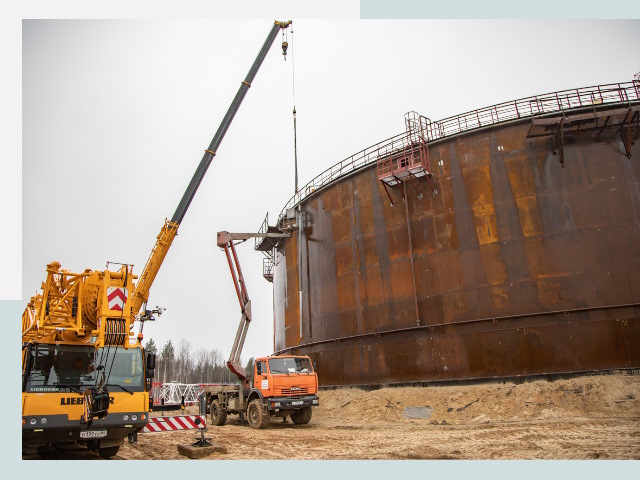 Монтаж резервуаров в Артёме от 622 руб. за м³