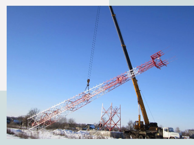 Строительство башен связи в Артёме от 622 руб.