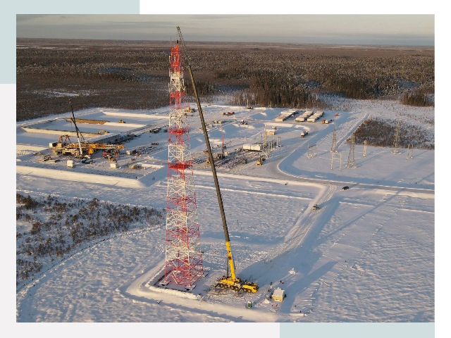 Мачты связи в Артёме