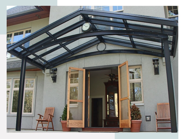 Козырьки металлические в Артёме