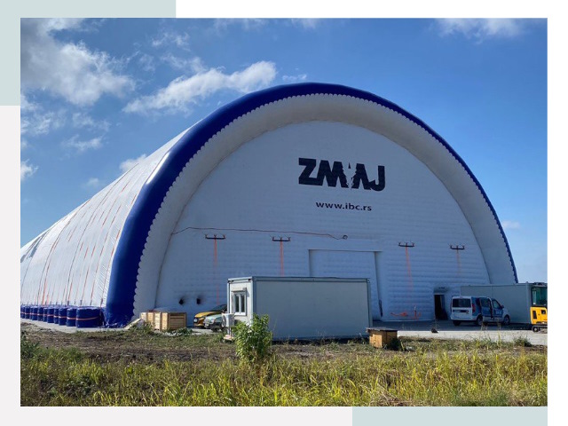 Брендирование ангаров в Артёме