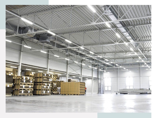 Освещение ангаров в Артёме