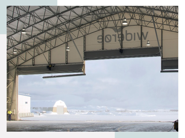 Ворота для ангаров в Артёме