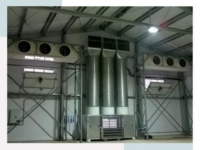 Инженерные системы для ангаров в Артёме