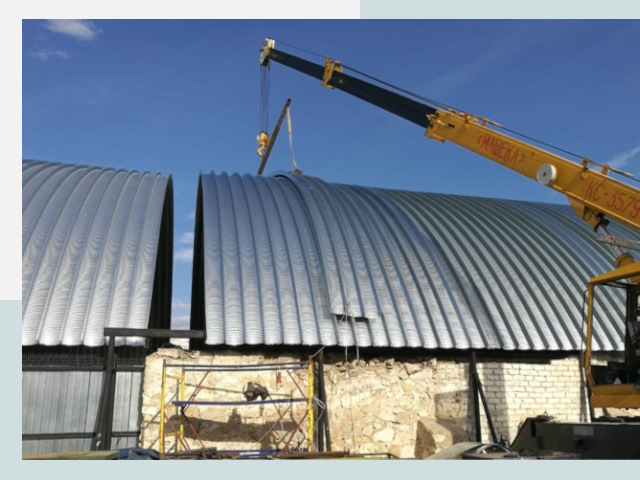 Реконструкция ангаров в Артёме от 622 руб.