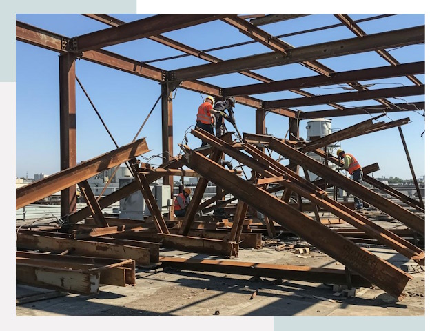 Демонтаж металлоконструкций в Артёме от 622 руб.