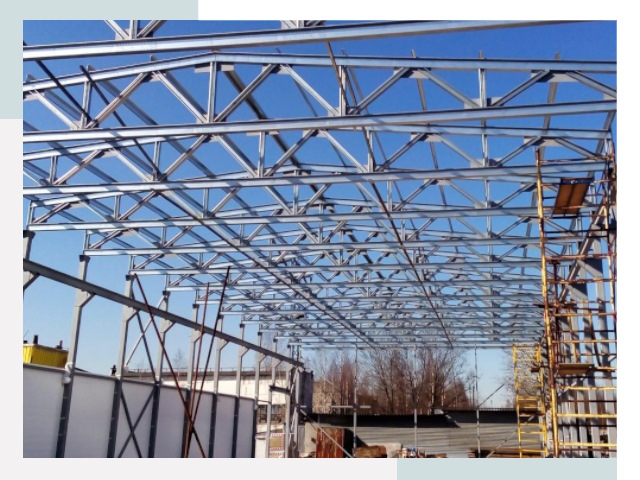 Металлокаркасы для складов в Артёме